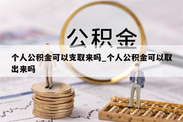 个人公积金可以支取来吗_个人公积金可以取出来吗