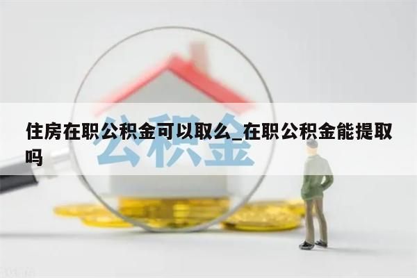 住房在职公积金可以取么_在职公积金能提取吗