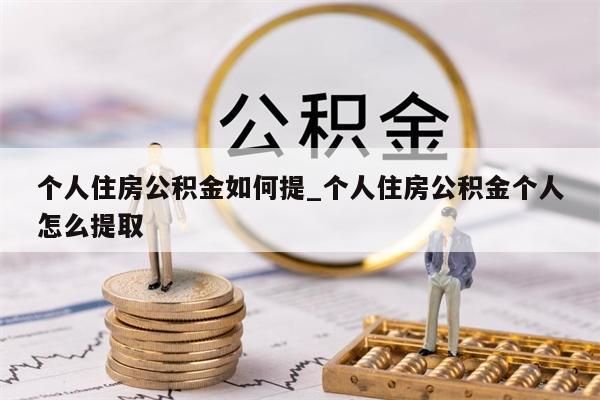 个人住房公积金如何提_个人住房公积金个人怎么提取